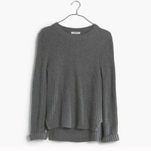 Madewell Hexcomb Texture Sweater